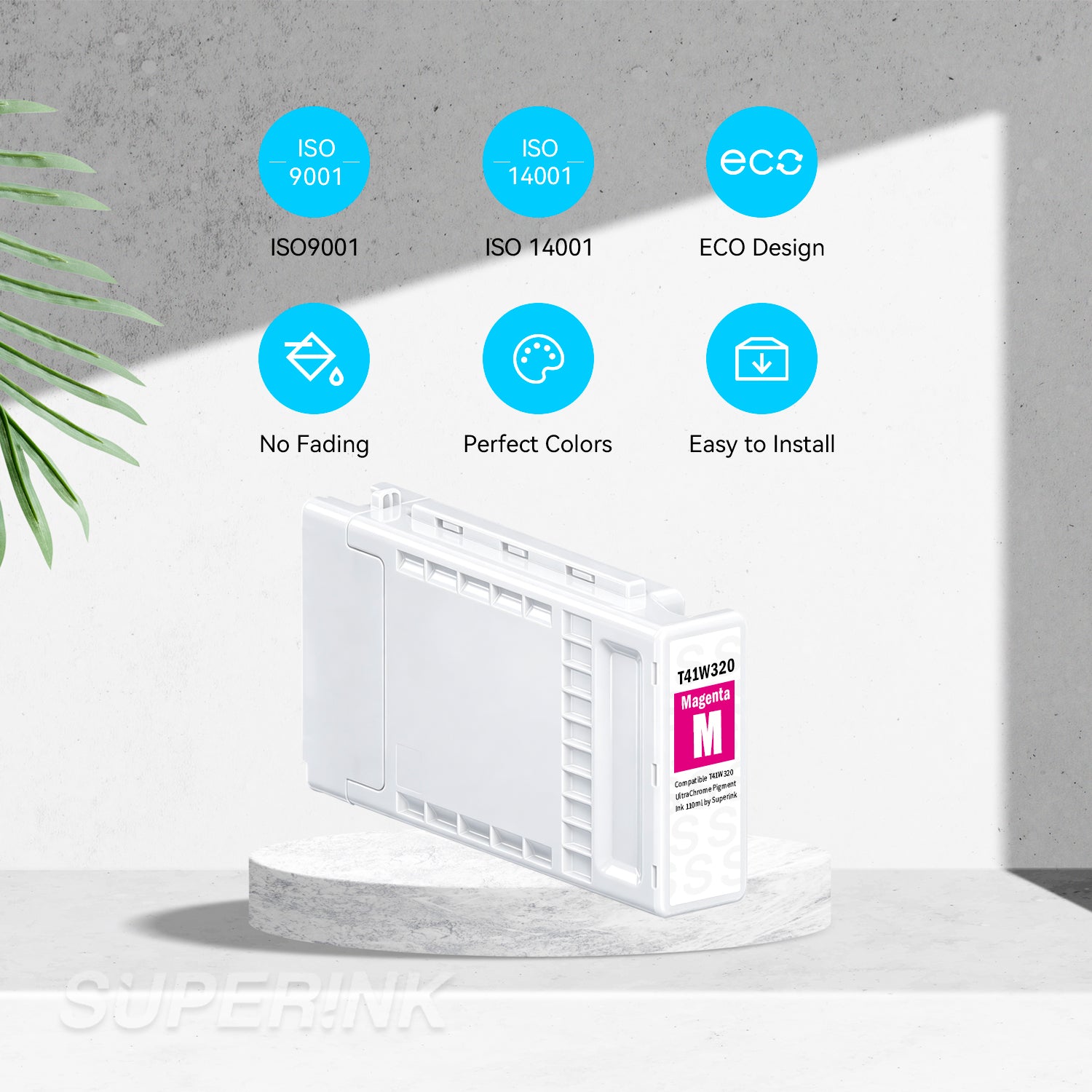 Compatible Epson T41W320 Magenta Ink Cartridge