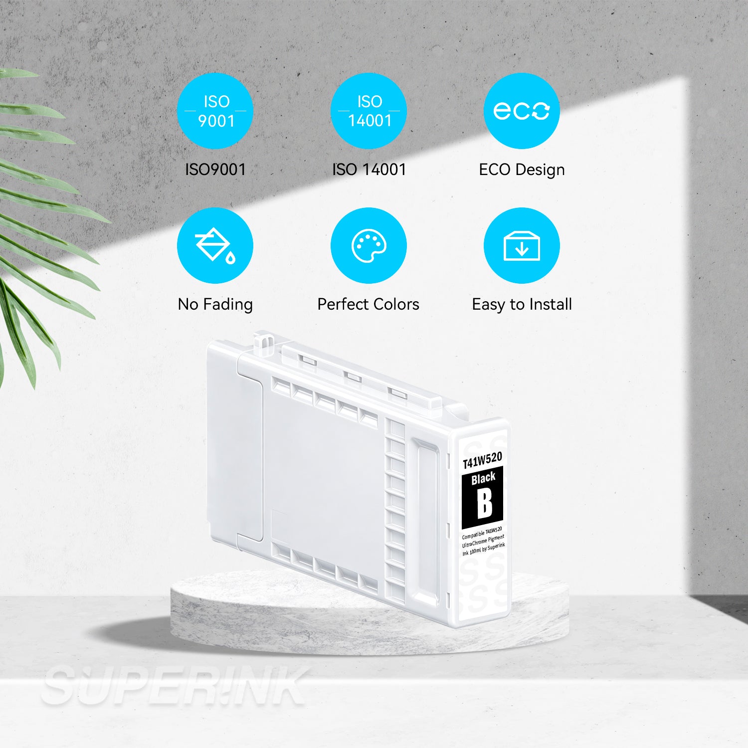 Compatible Epson T41W520 Black Ink Cartridge