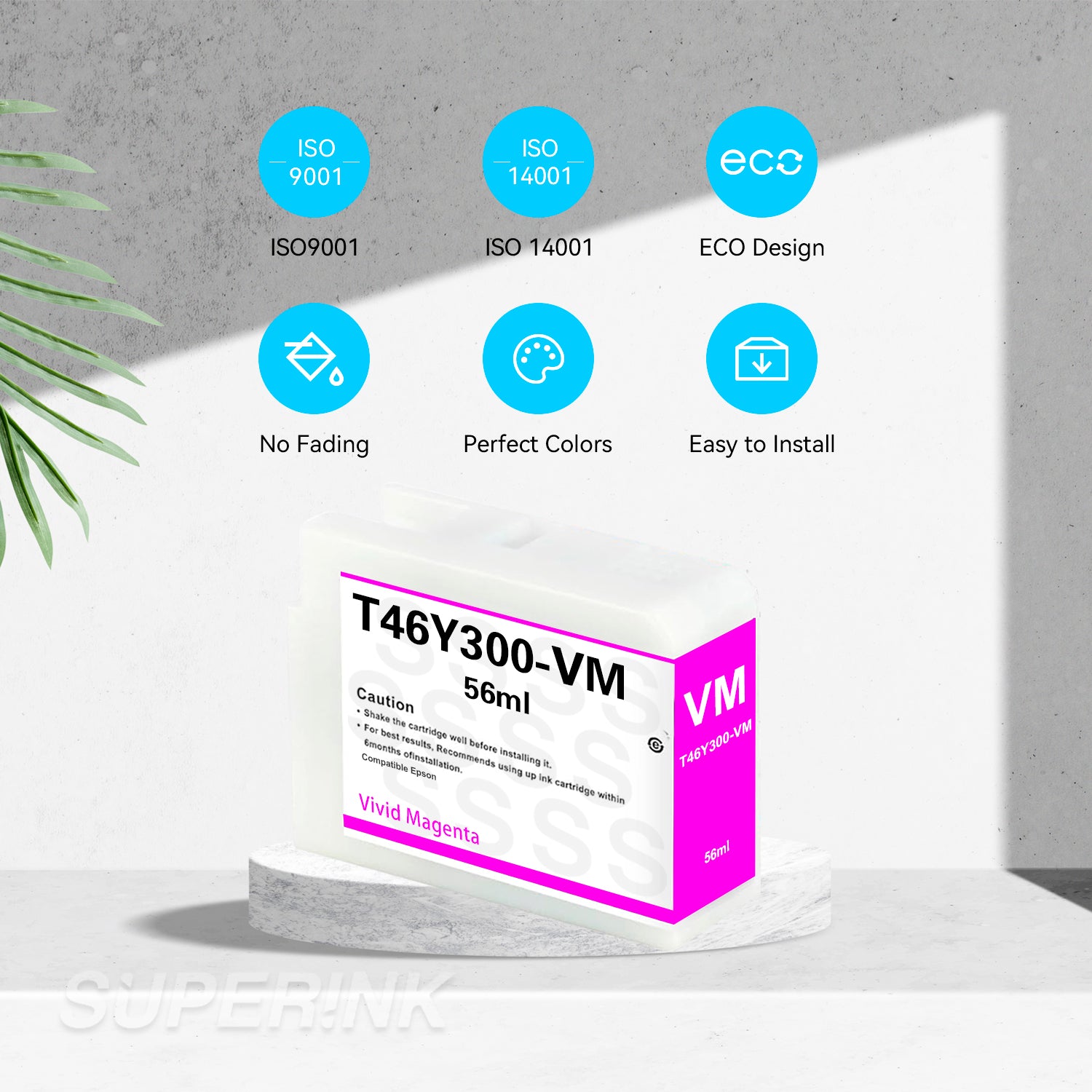Compatible Epson T46Y300 Vivid Magenta Ink Cartridge