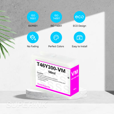 Compatible Epson T46Y300 Vivid Magenta Ink Cartridge
