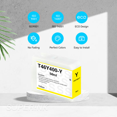 Compatible Epson T46Y400 Yellow Ink Cartridge