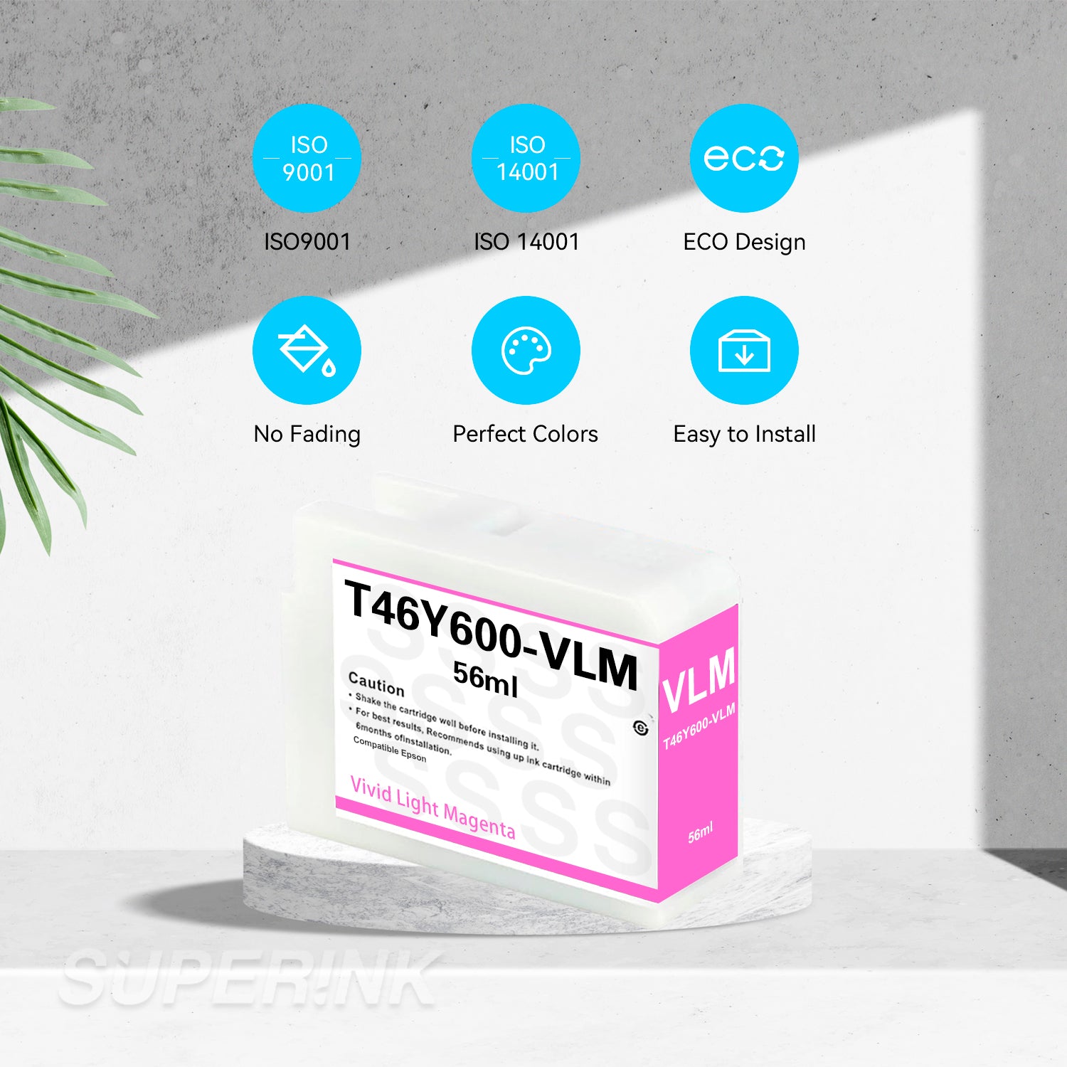 Compatible Epson T46Y600 Vivid Light Magenta Ink Cartridge
