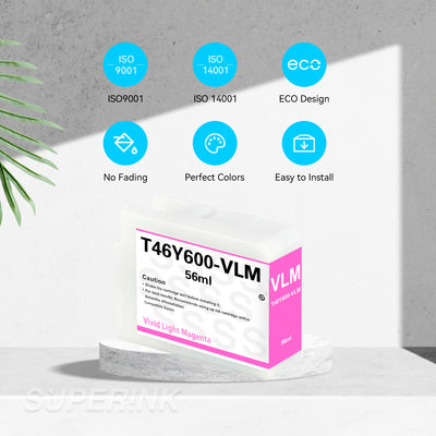 Compatible Epson T46Y600 Vivid Light Magenta Ink Cartridge