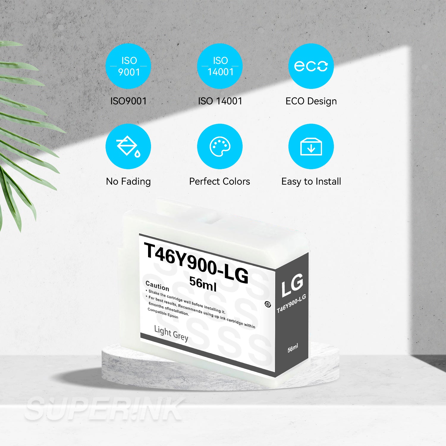 Compatible Epson T46Y900 Light Grey Ink Cartridge