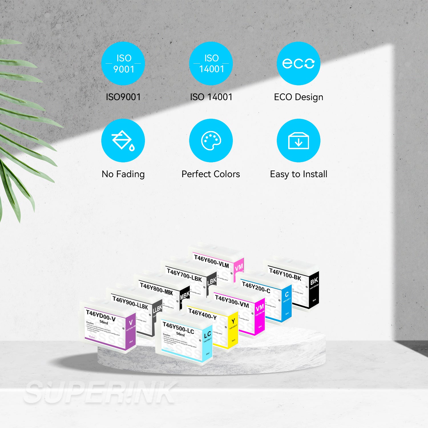 Compatible Epson T46Y Combo 10PCS Ink Cartridge