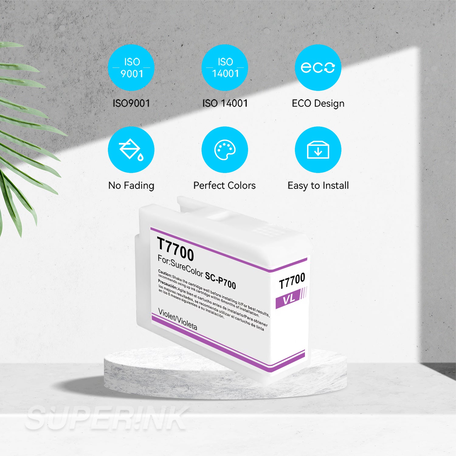 Compatible T770 UltraChrome PRO10 T770020 Violet Ink Cartridge