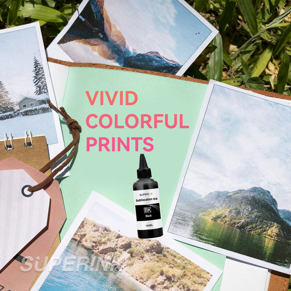 Sublimation Ink for Epson 100ml Black - Superink.ca