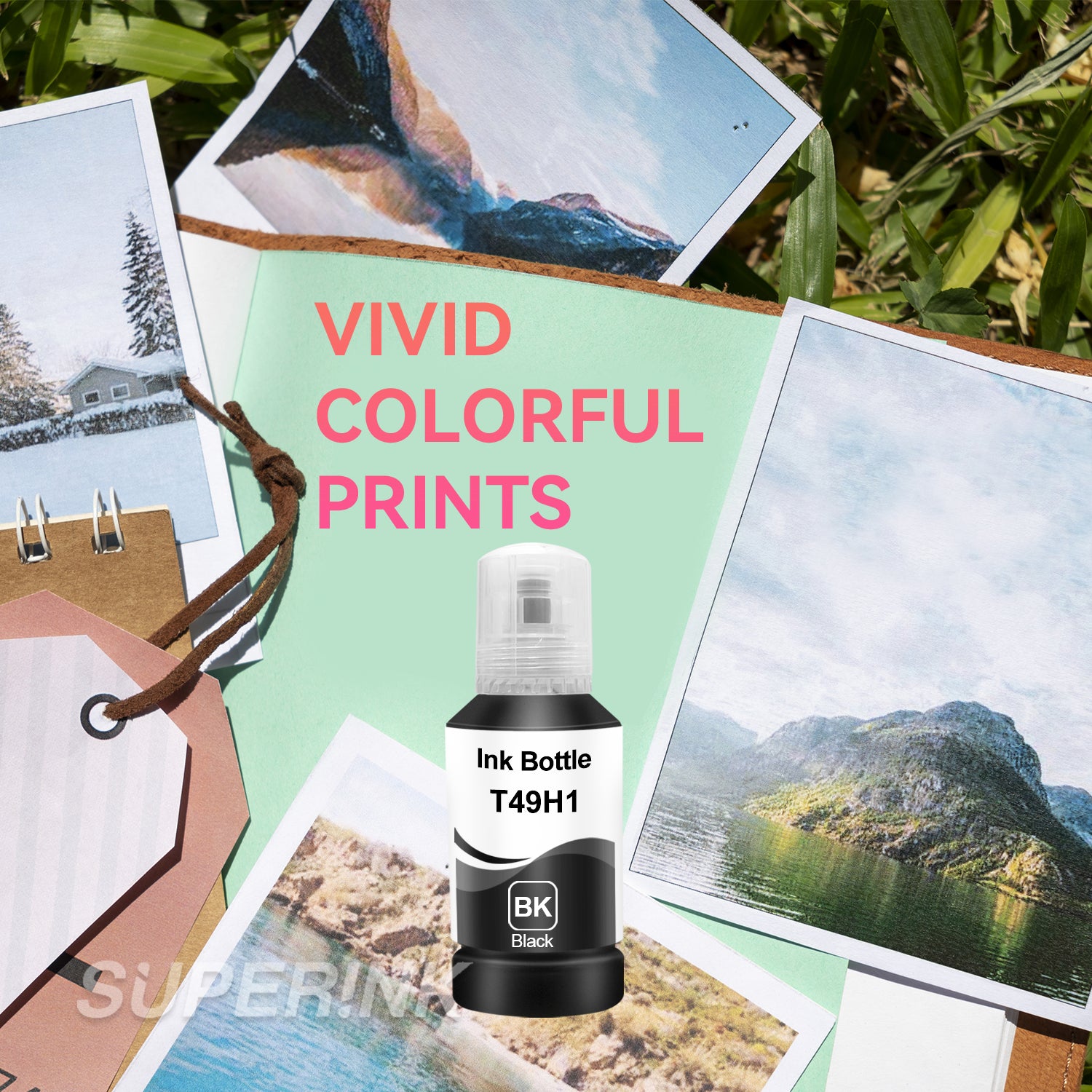 Compatible Epson T49H T49H100 Black Ink Bottle