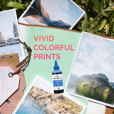 Sublimation Ink for Epson 100ml Cyan By Superink