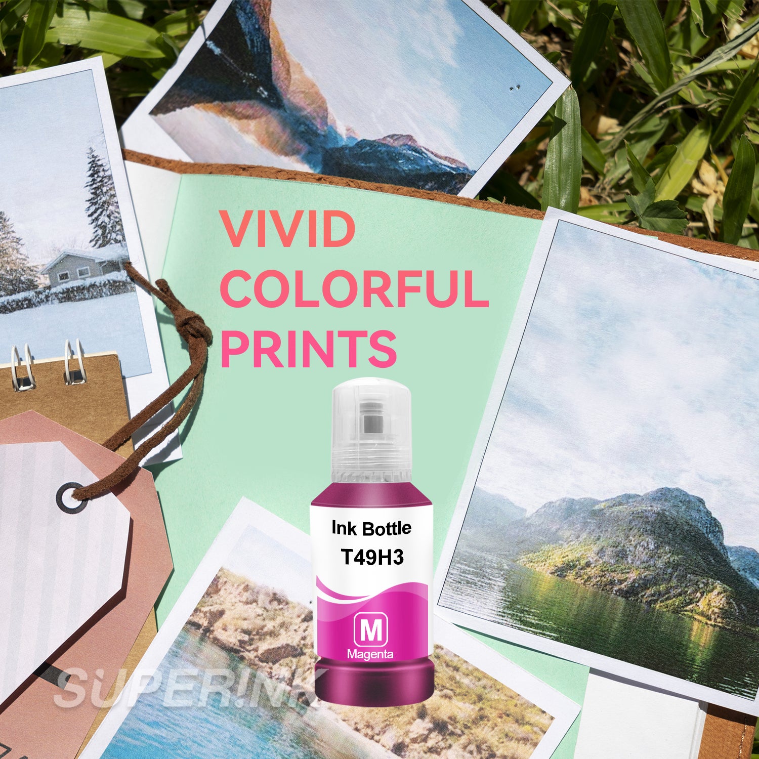 Compatible Epson T49H T49H300 Magenta Ink Bottle