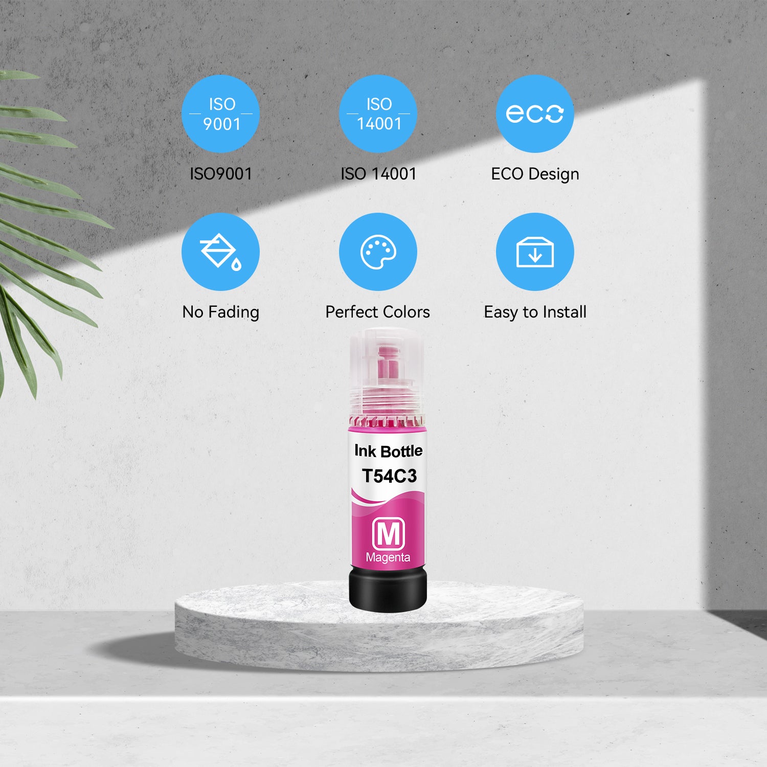 Compatible Epson T54C T54C320 Magenta Ink Bottle