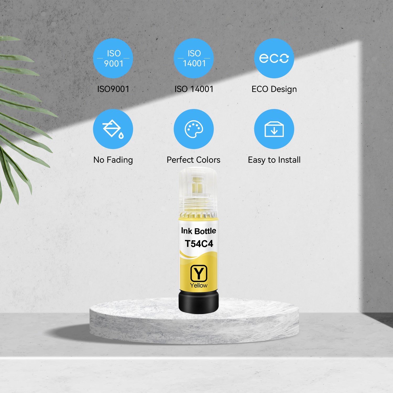 Compatible Epson T54C T54C420 Yellow Ink Bottle