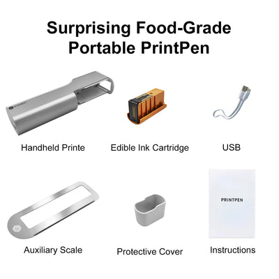 Food Edible Printer / Handheld Portable Printpen by Superink
