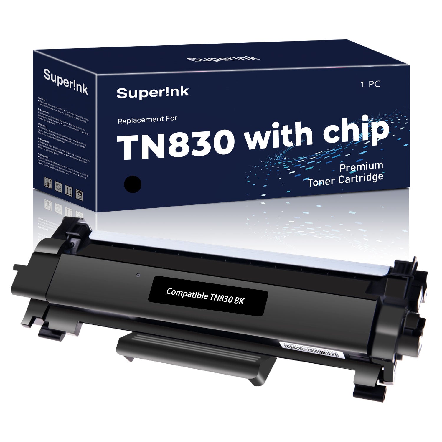 Toner Compatibili Brother TN2420 Alphaink - 2 Pezzi + 5 Risme Carta A4, Per Varie Stampanti