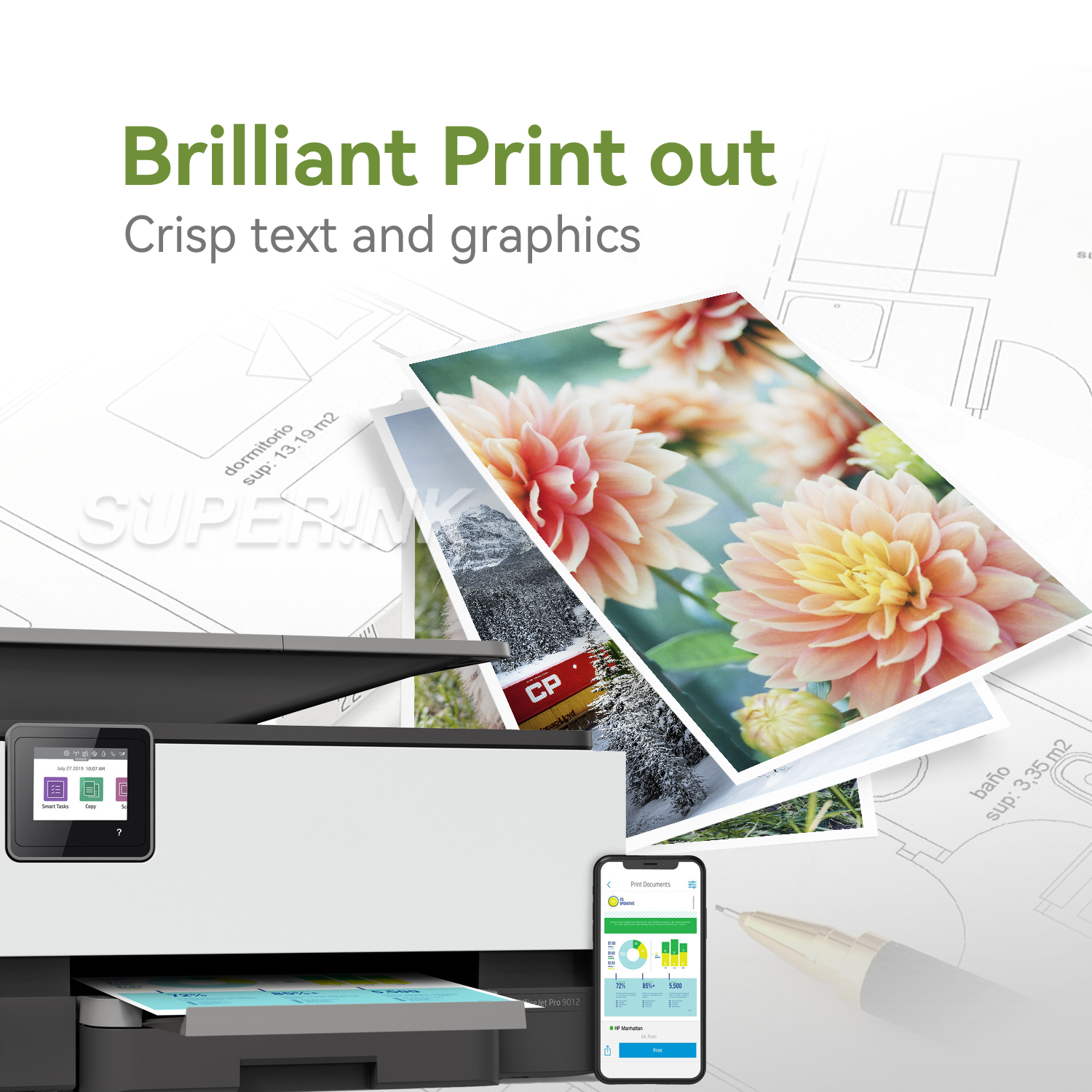 Compatible Canon 054 (3022C001) Magenta Toner Cartridge By Superink